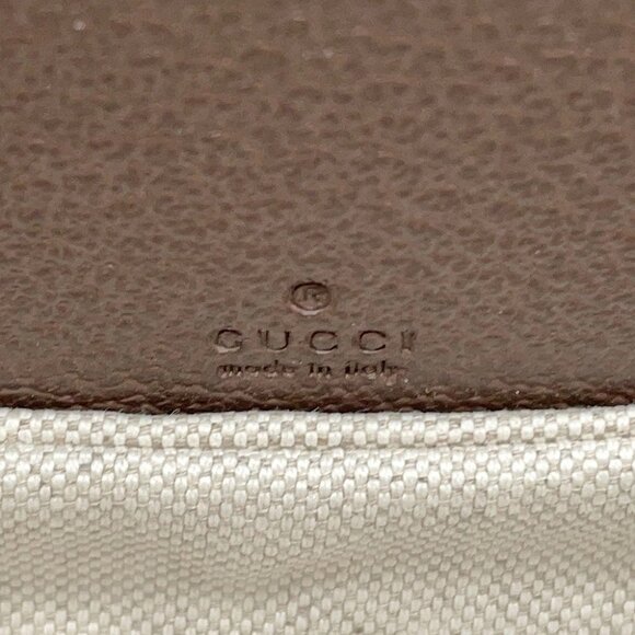 GUCCI Bamboo 1947 Jumbo GG Top Handle Bag Size Mini Canvas/Leather Beige - Picture 14 of 16